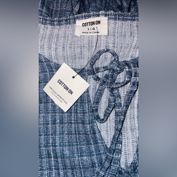 NWT mini long sleeve dress size L - Picture 5 of 5